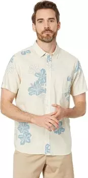Рубашка VISSLA Byebiscus Eco Short Sleeve Woven, цвет Bone