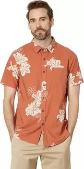 Рубашка VISSLA Byebiscus Eco Short Sleeve Woven, цвет Terracotta
