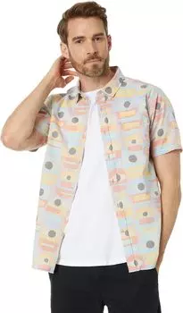 Рубашка VISSLA Minds Eye Eco Short Sleeve Woven, цвет Dusty Rose