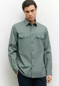 Рубашка VISTULA, зеленый