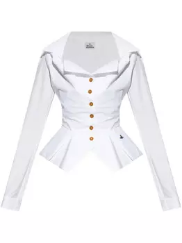 Рубашка Вивьен Вествуд в понедельник Vivienne Westwood, белый