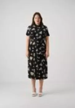 Рубашка VMCEASY LONG SHIRT DRESS Vero Moda, черный