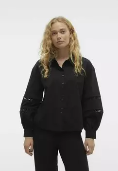Рубашка VMEYA Vero Moda, черный