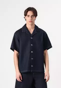 Рубашка VOLCANO Libertine-Libertine, темно-синий