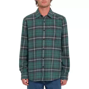 Рубашка Volcom Caden Plaid, зеленый