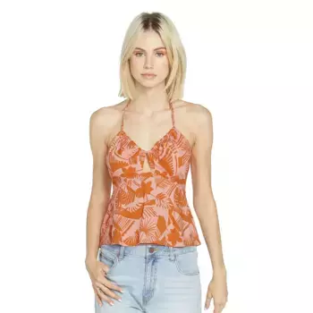 Рубашка Volcom Lets Luau, оранжевый