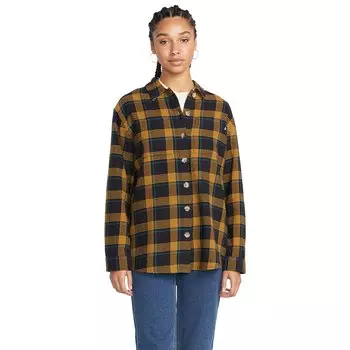 Рубашка Volcom Oversize Me, коричневый