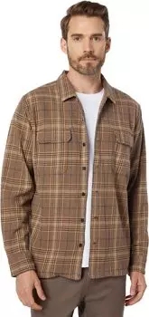 Рубашка Volcom Skate Vitals Grant Taylor Long Sleeve Flannel, цвет Dark Khaki
