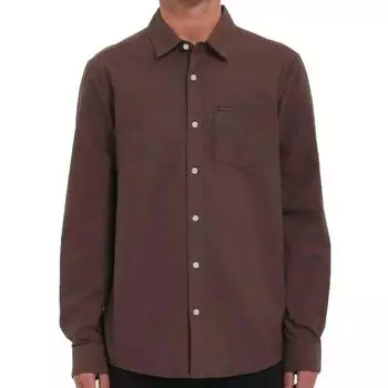 Рубашка Volcom Veeco Оксфордская рубашка Пемза красная