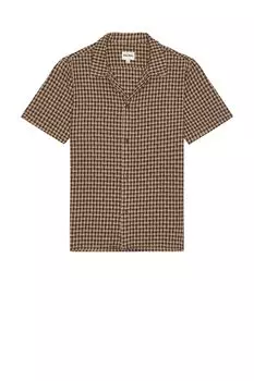 Рубашка "Воскресная сессия" Rhythm, brown
