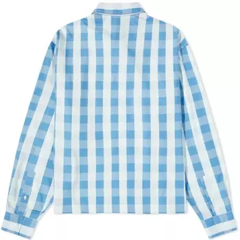 Рубашка в бумажную клетку Jacquemus