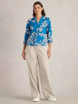 Рубашка в цветочек от энни White Stuff, цвет Mid Pink/Multi