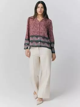 Рубашка в цветочек от ланы Ghost, розовый/разноцветный