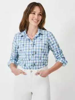 Рубашка в цветочек от lulworth Crew Clothing, разноцветный