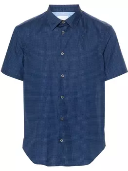 Рубашка в горох Paul Smith, синий