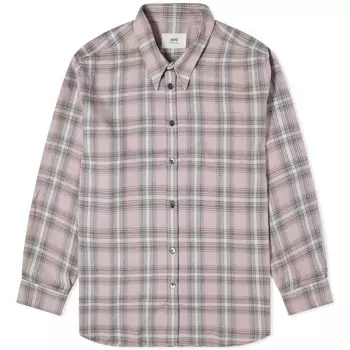 Рубашка в клетку AMI Paris