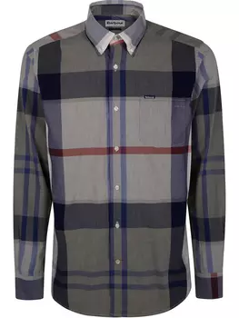 Рубашка в клетку Barbour tartan, синий