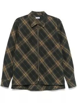 Рубашка в клетку Burberry, серый