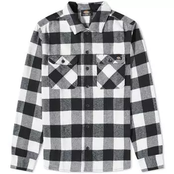 Рубашка в клетку Dickies New Sacramento, черный