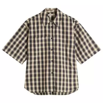 Рубашка в клетку Eva Ymc, зеленый