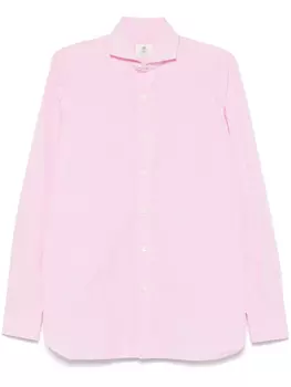 Рубашка в клетку гингем Borrelli, розовый