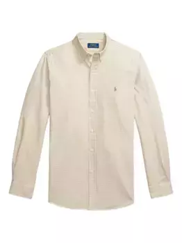 Рубашка в клетку гингем POLO RALPH LAUREN, нейтральный