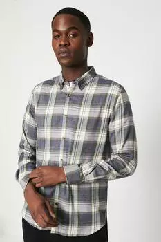 Рубашка в клетку Гриндл с длинными рукавами Burton, синий