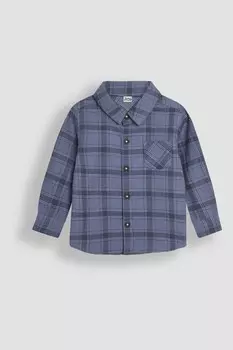 Рубашка в клетку Jojo Maman Bb, синий