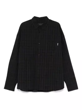 Рубашка в клетку Juun.J, синий