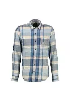 Рубашка в клетку Lerros, синий