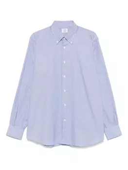 Рубашка в клетку Mazzarelli, синий