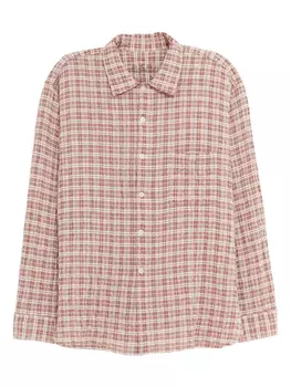 Рубашка в клетку mfpen, красный