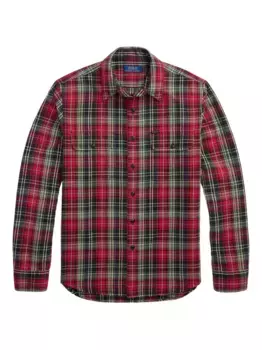 Рубашка в клетку POLO RALPH LAUREN, красный