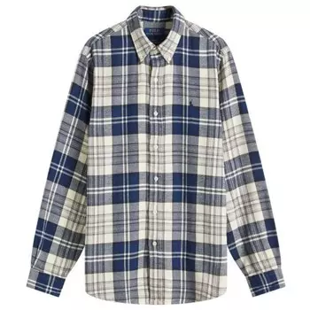 Рубашка в клетку Polo Ralph Lauren, синий