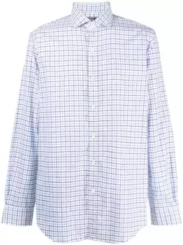 Рубашка в клетку POLO RALPH LAUREN, синий