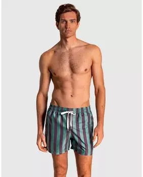 Рубашка в клетку с итальянским воротником и вышивкой Skydiver, красный