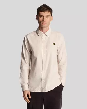 Рубашка в клетку shepherd Lyle & Scott, коричневый