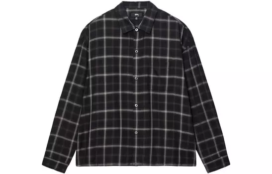 Рубашка в клетку Stssy Shadow Stussy, белый