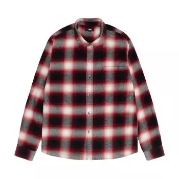 Рубашка в клетку Stussy Bay, красная