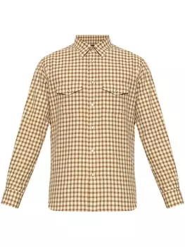 Рубашка в клетку TOM FORD, нейтральный