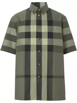 Рубашка в клетку Vintage Check BURBERRY, зеленый