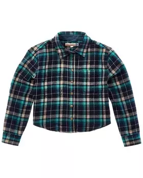 Рубашка в клетку Vintage Havana, синий