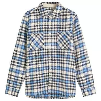 Рубашка в клетку Whiting strand Wax London, мультиколор