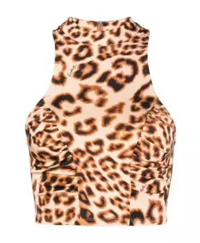 Рубашка в крапинку Rotate Birger Christensen, бежевый