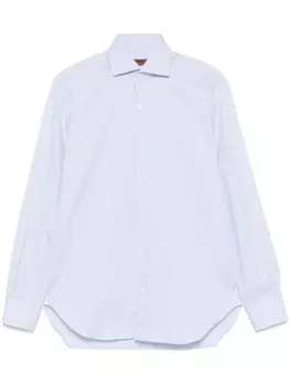 Рубашка в полоску Барба Barba, синий