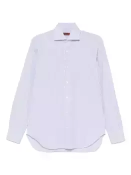 Рубашка в полоску Barba, белый