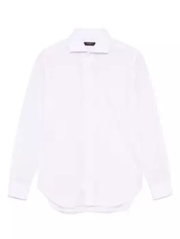 Рубашка в полоску Barba, розовый