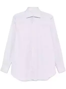 Рубашка в полоску Brioni, белый