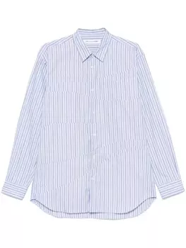 Рубашка в полоску Comme Des Garons Shirt, синий