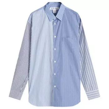 Рубашка в полоску Comme Des Garons Shirt, синий